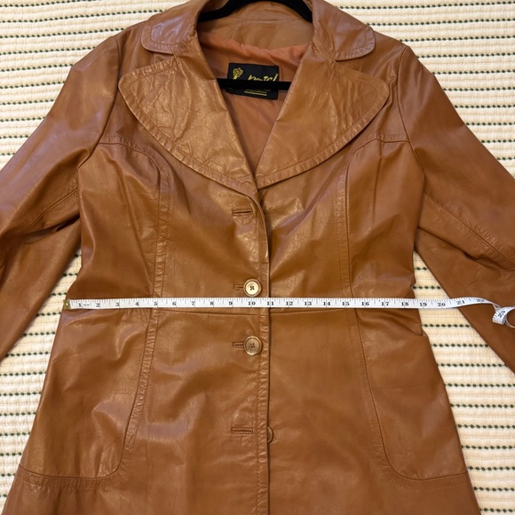 VTG Imperial Real Leather & Sportswear Jacket Fully Lined | Size 8P - Picture 9 of 11